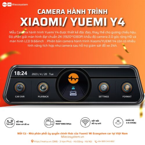 camera hành trình Xiaomi/Yuemi Y4
